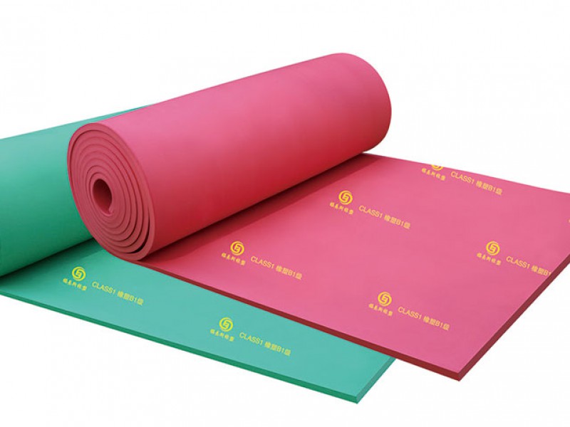 彩色橡塑海绵制品